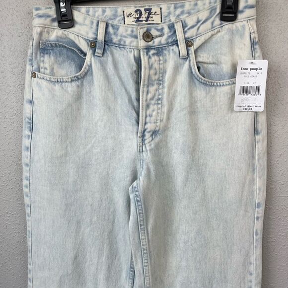 NWT We The Free Gold Coast Wide Leg Jeans Size 24 or 27 - Picture 2 of 6